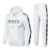 fendi tracksuit en vente fendi logo hoodie white